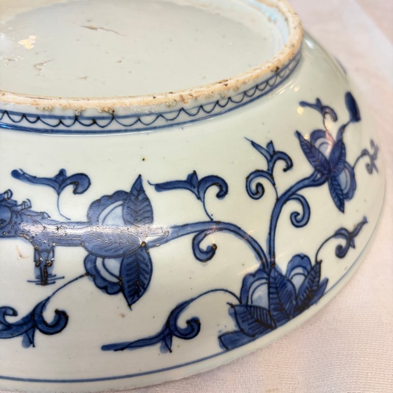 A Chinese blue and white 'Mountainous Landscape' dish - 图15