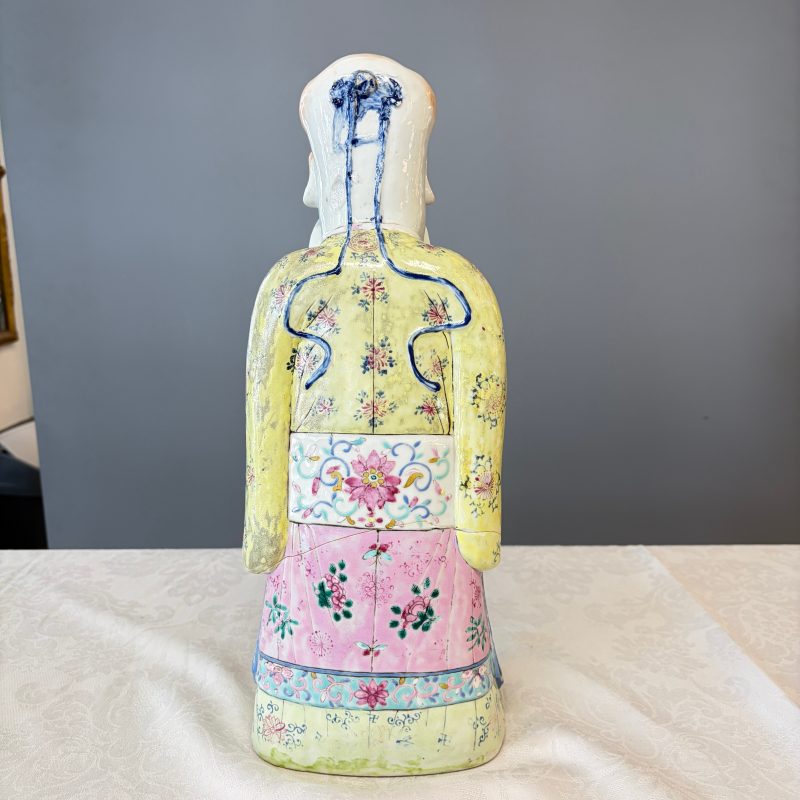 A Chinese famille rose figure of Shoulao - 图24