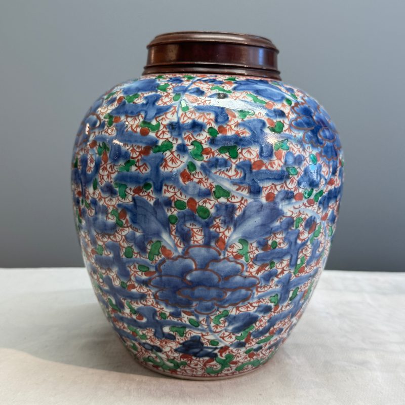 A Chinese wucai 'Peony Scroll' jar - 图13