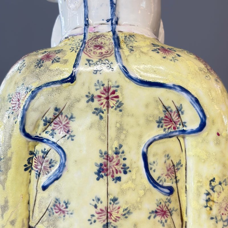 A Chinese famille rose figure of Shoulao - 图26