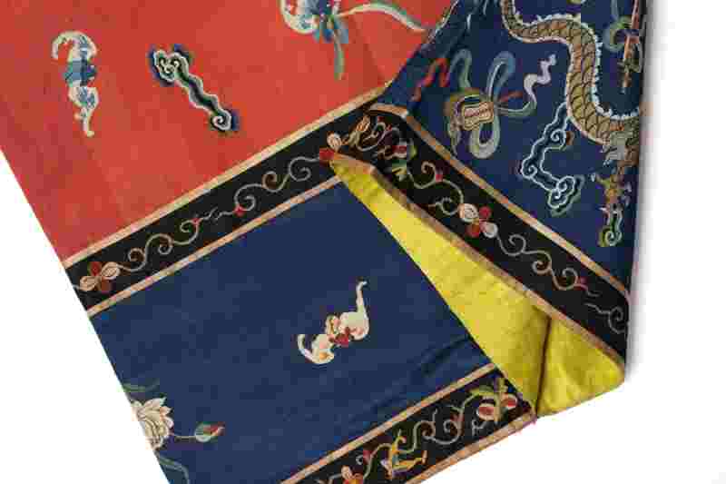 A Chinese silk kesi Taoist priest’s robe, Daopao - 图23