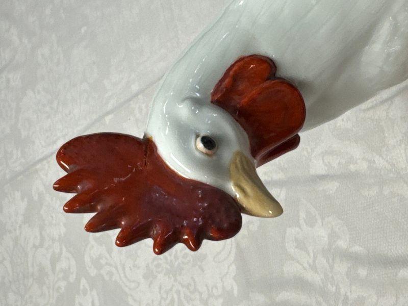Three pairs of Chinese white-glazed birds - 图62