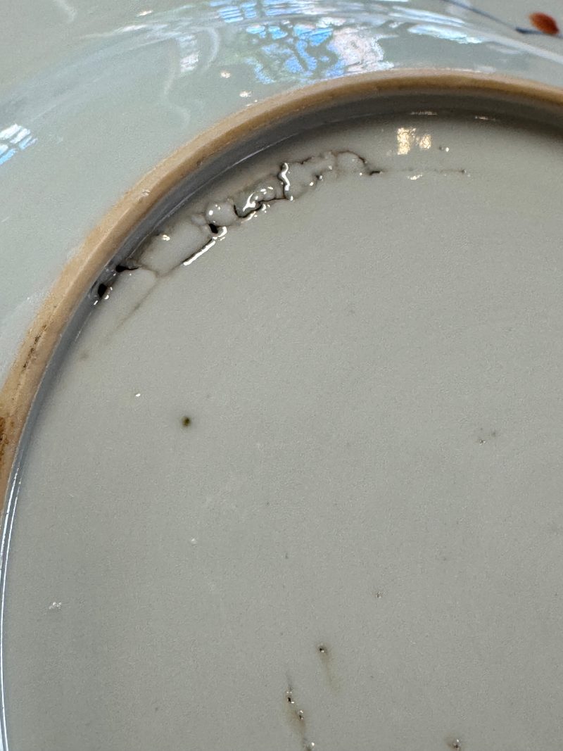 A pair of Chinese verte-Imari 'Governor Duff' plates - 图16