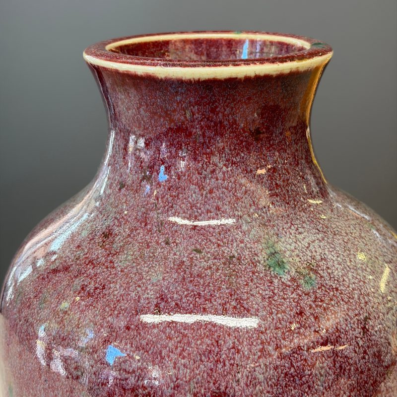 A Chinese flambé-glazed vase - 图12
