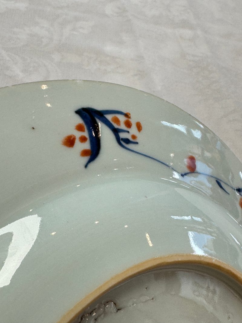 A pair of Chinese verte-Imari 'Governor Duff' plates - 图19