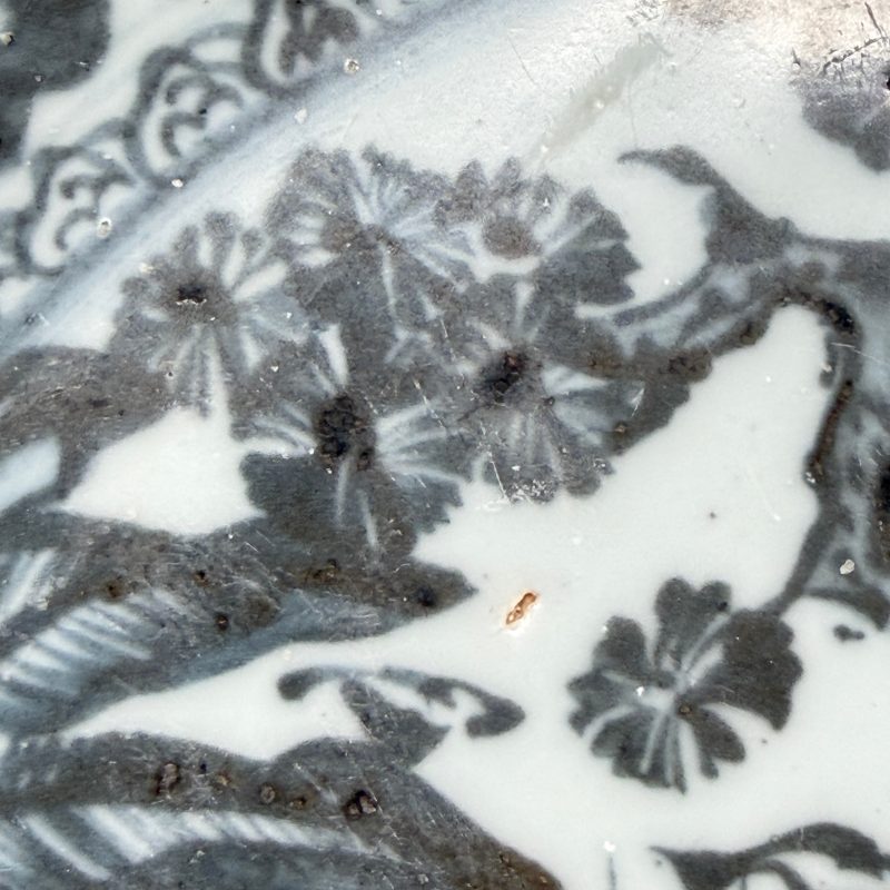 A Chinese blue and white 'Deer' dish - 图9