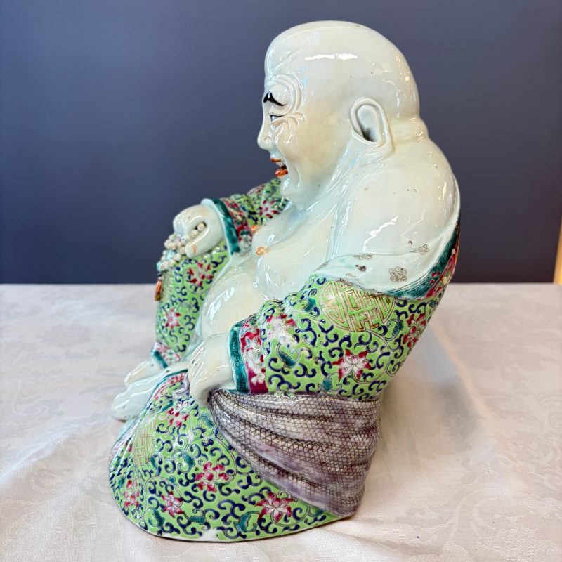A Chinese famille rose Milefo Buddha - 图10