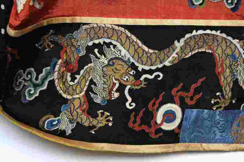 A Chinese silk kesi Taoist priest’s robe, Daopao - 图15