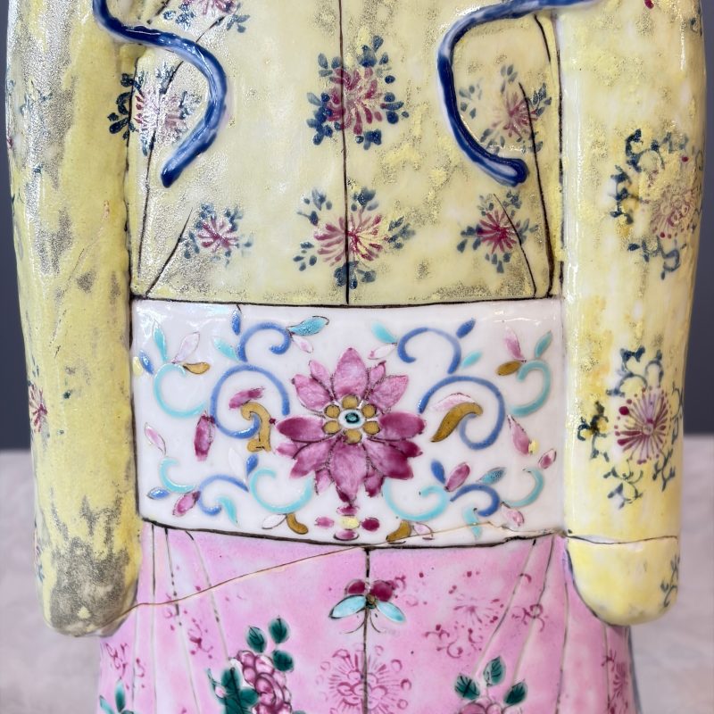 A Chinese famille rose figure of Shoulao - 图27