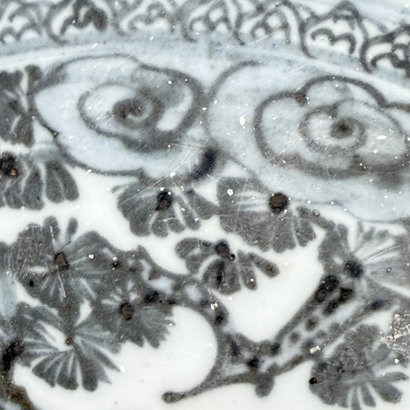A Chinese blue and white 'Deer' dish - 图11