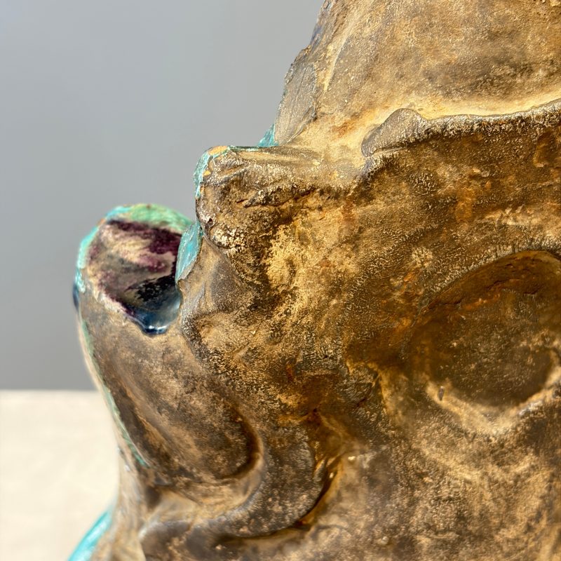 A Chinese Fahua-glazed stoneware model of Guanyin - 图28