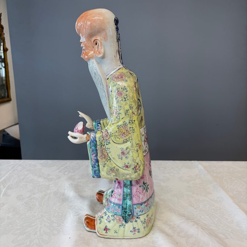 A Chinese famille rose figure of Shoulao - 图31