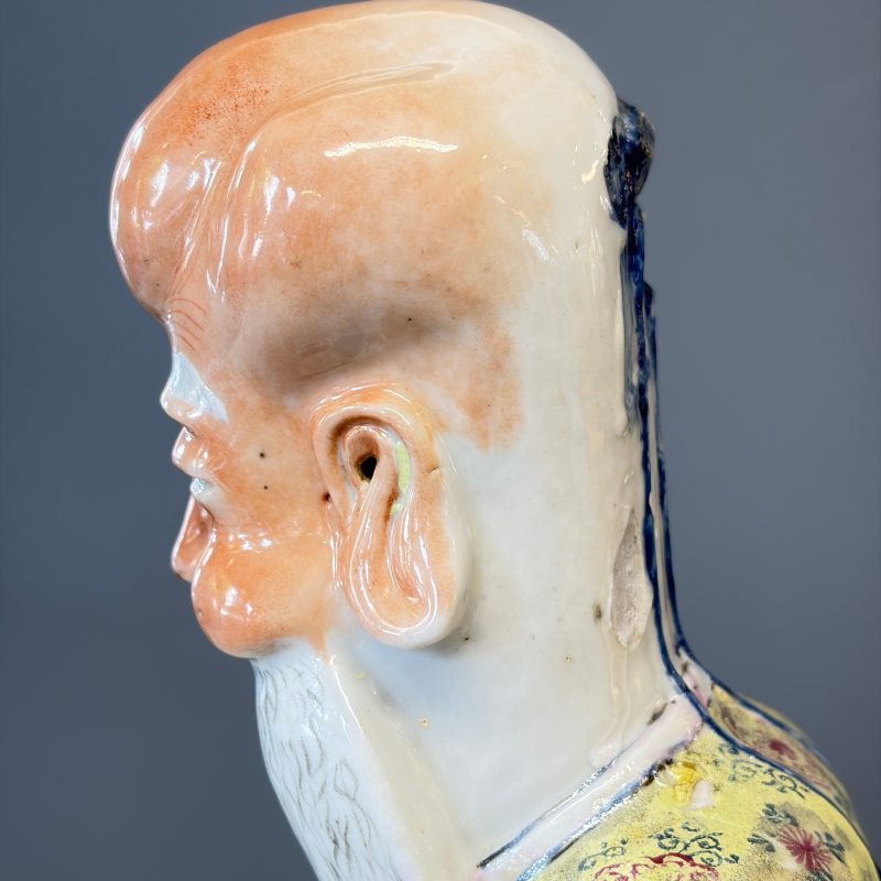 A Chinese famille rose figure of Shoulao - 图32