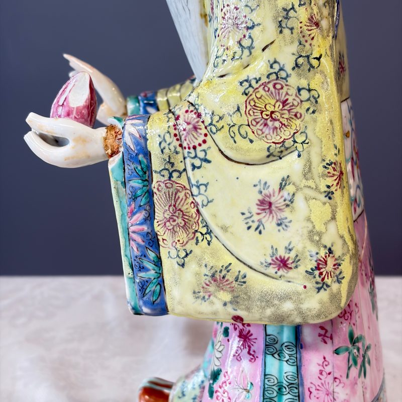 A Chinese famille rose figure of Shoulao - 图35