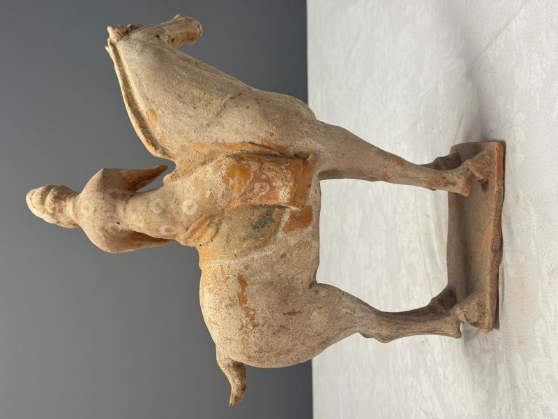 Two Chinese painted pottery 'Horserider' groups - 图45