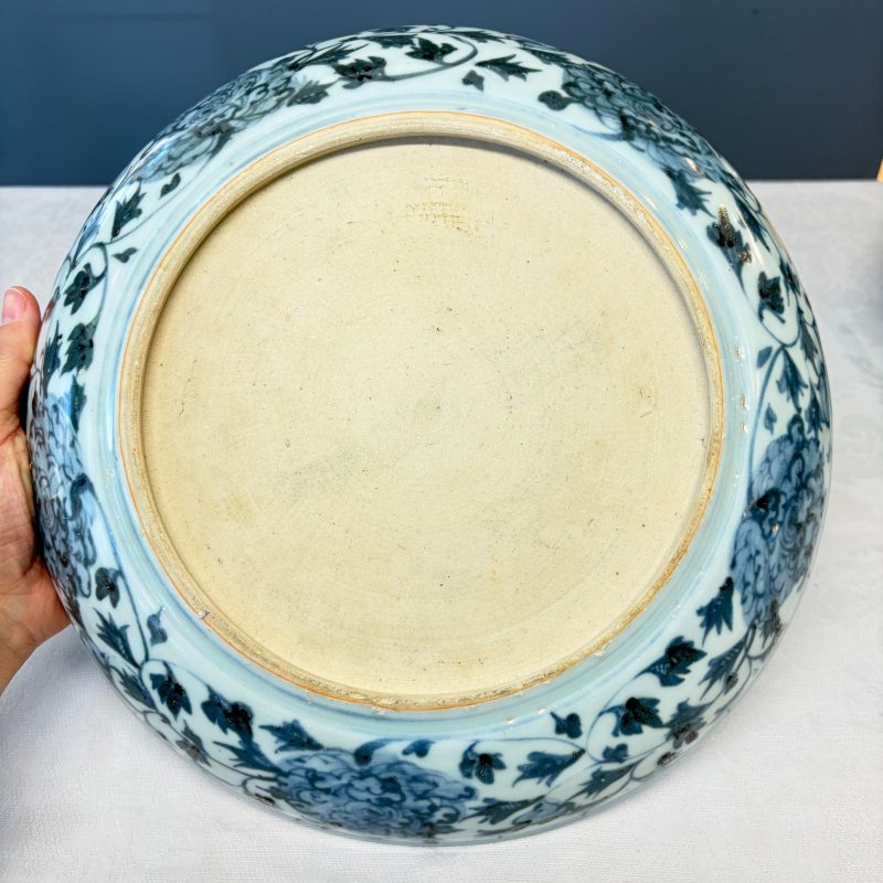 A Chinese blue and white 'Deer' dish - 图18