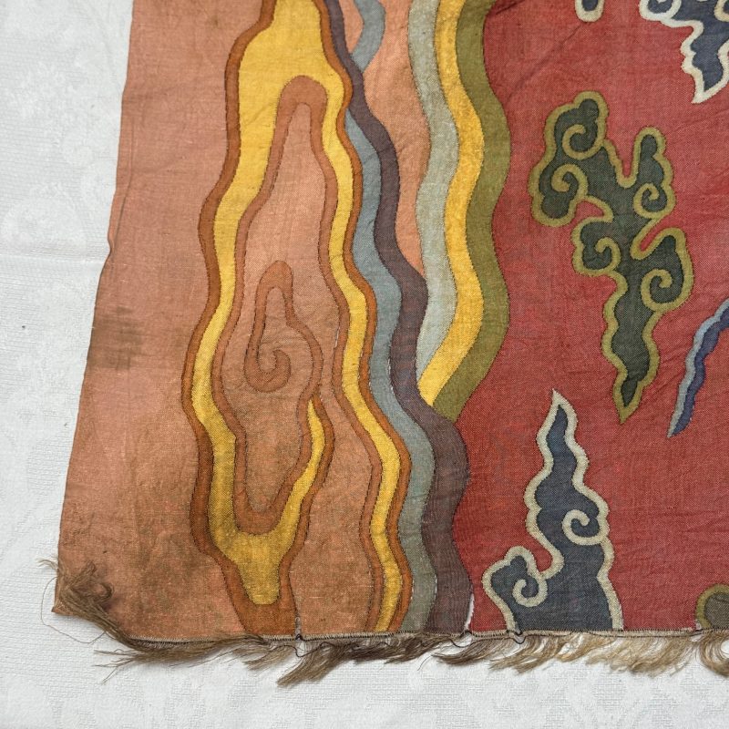 A Chinese kesi silk 'Dragons and Phoenixes' panel - 图7