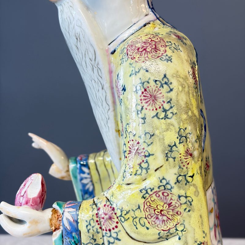 A Chinese famille rose figure of Shoulao - 图34