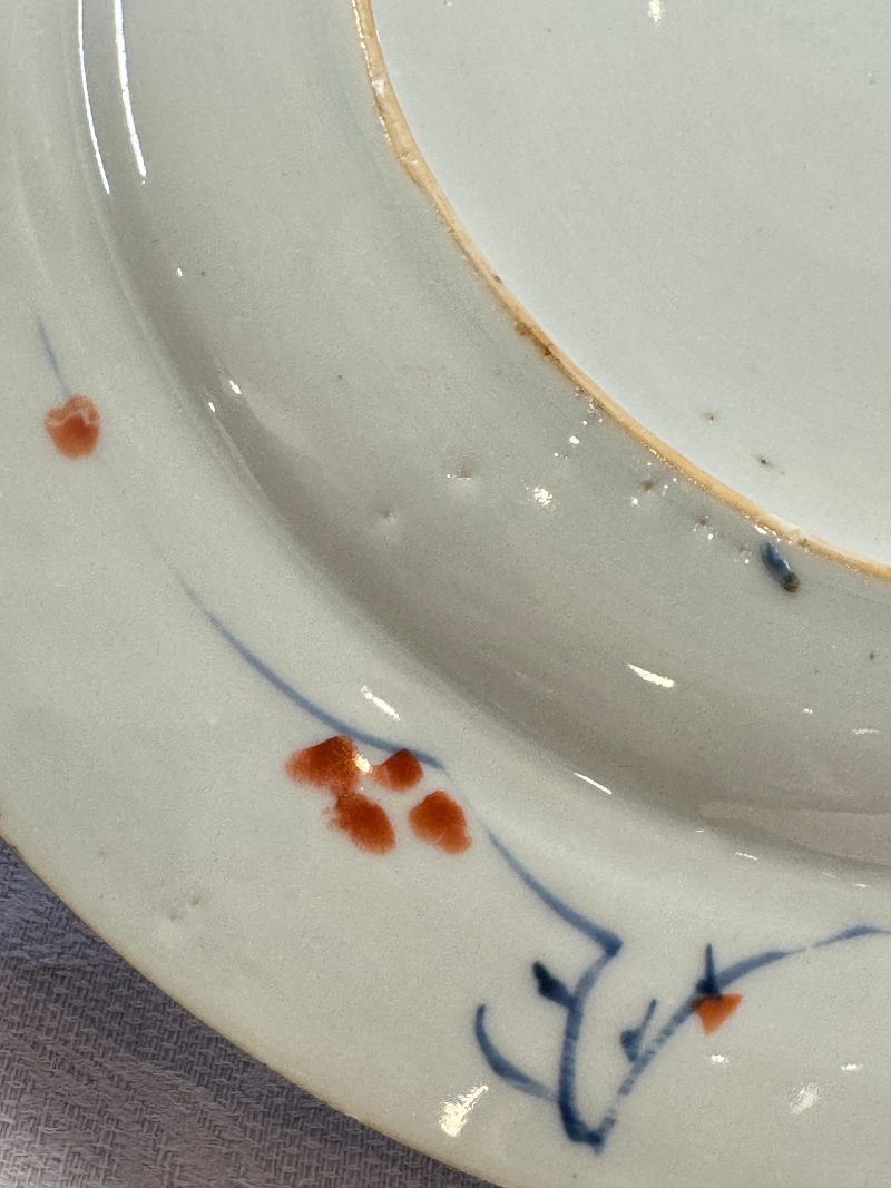 A pair of Chinese verte-Imari 'Governor Duff' plates - 图28
