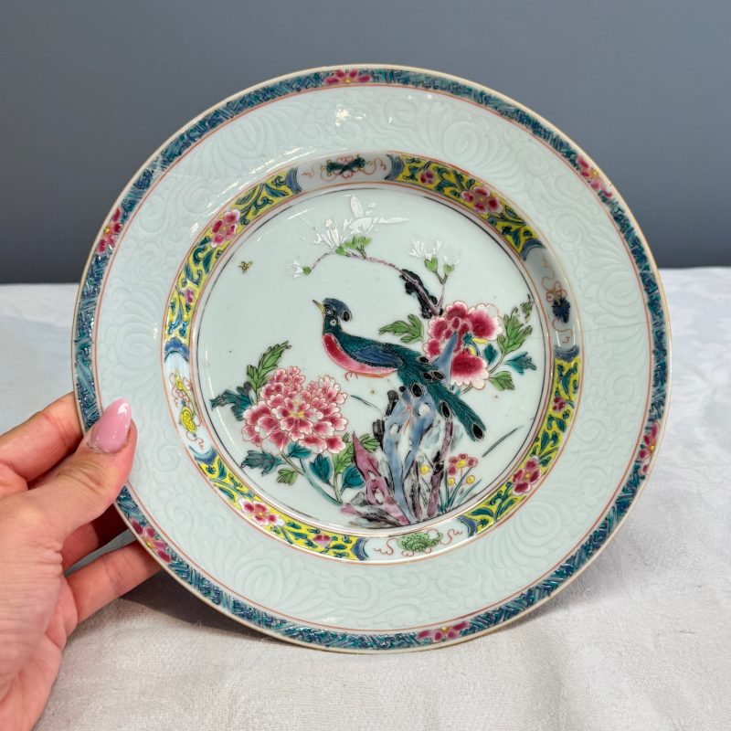 Two pairs of Chinese famille rose plates - 图12