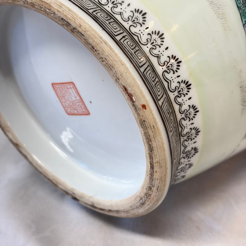 金田起義 | A Chinese polychrome-decorated ‘Jintian Uprising 金田起義’ vase - 图17