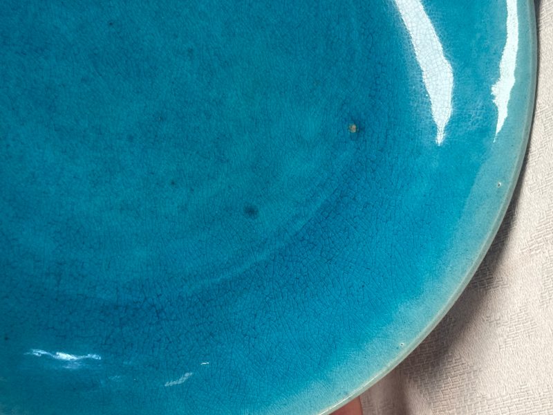 A Chinese turquoise-glazed plate - 图4