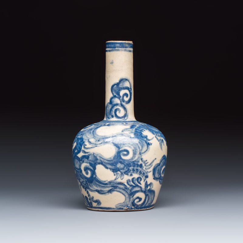 A Vietnamese blue and white 'Dragon' vase - 图3