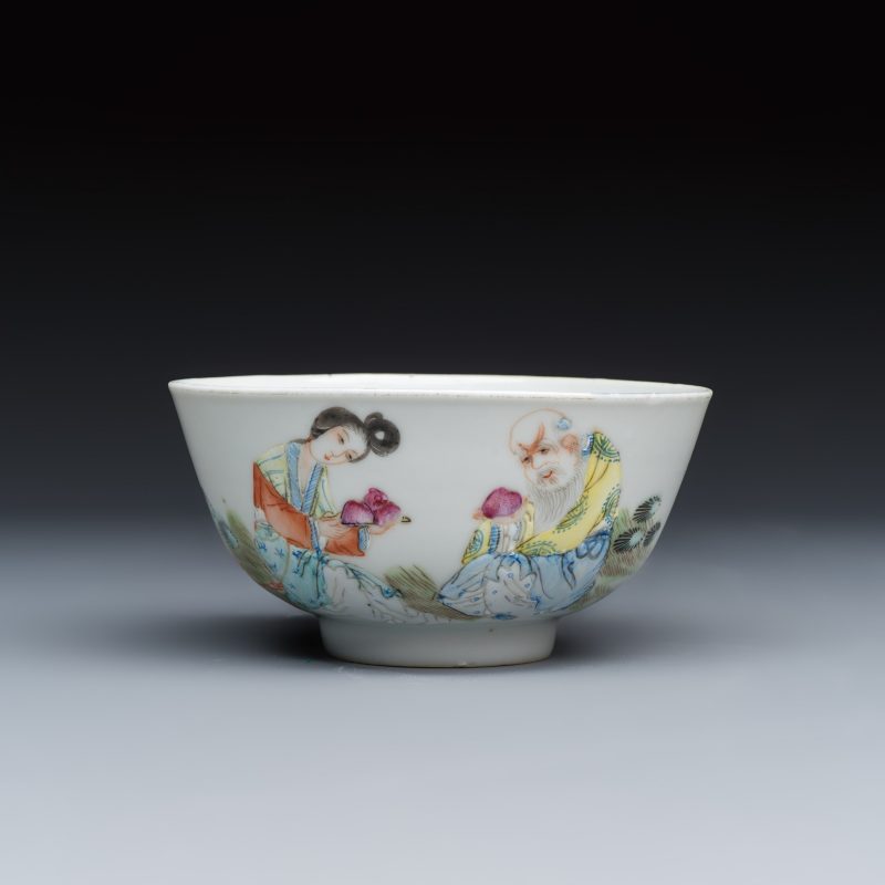 Four Chinese famille rose wares - 图10