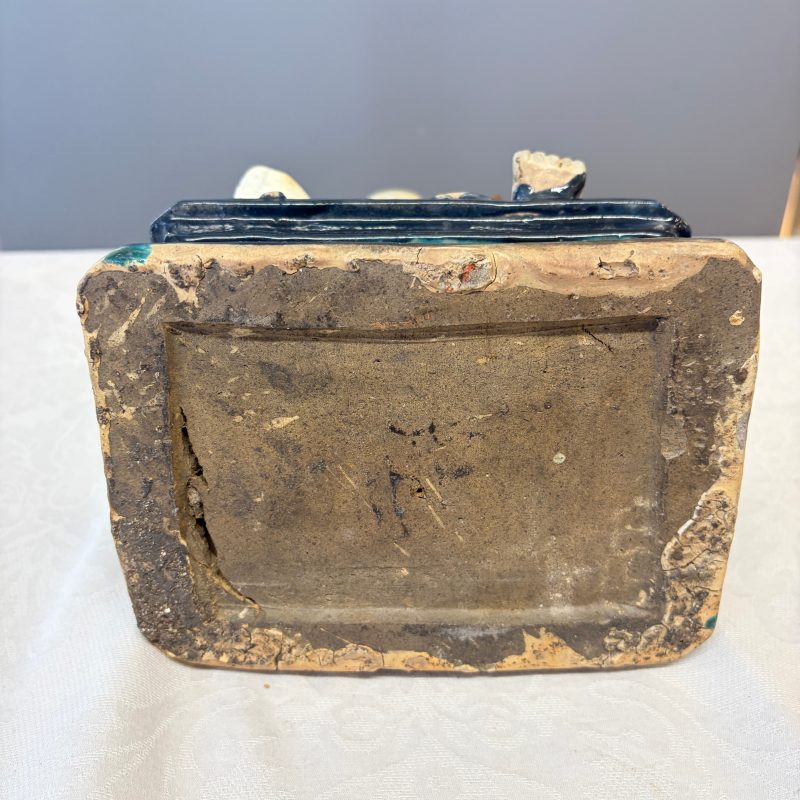 A Chinese Fahua-glazed stoneware model of Zhenwu - 图33