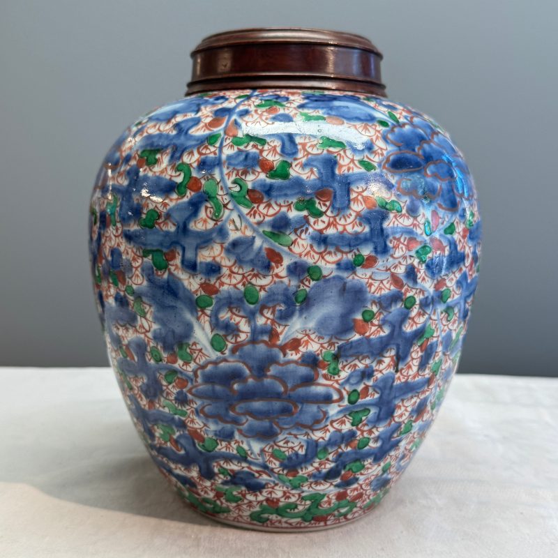 A Chinese wucai 'Peony Scroll' jar - 图15