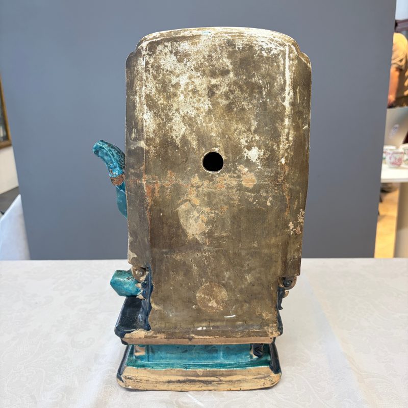A Chinese Fahua-glazed stoneware model of Zhenwu - 图26