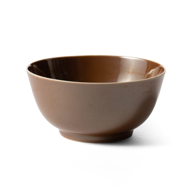 A café-au-lait-glazed bowl, Daoguang mark and of the period (1821-1850) - 图1