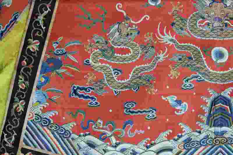 A Chinese silk kesi Taoist priest’s robe, Daopao - 图16