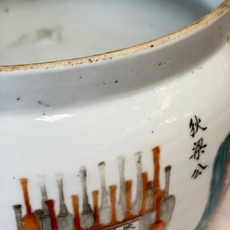 A rare Chinese famille rose 'Wu Shuang Pu' 'Kamcheng' jar and cover - 图20