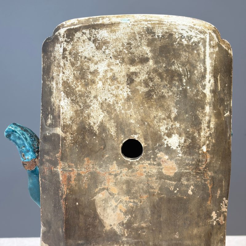 A Chinese Fahua-glazed stoneware model of Zhenwu - 图27