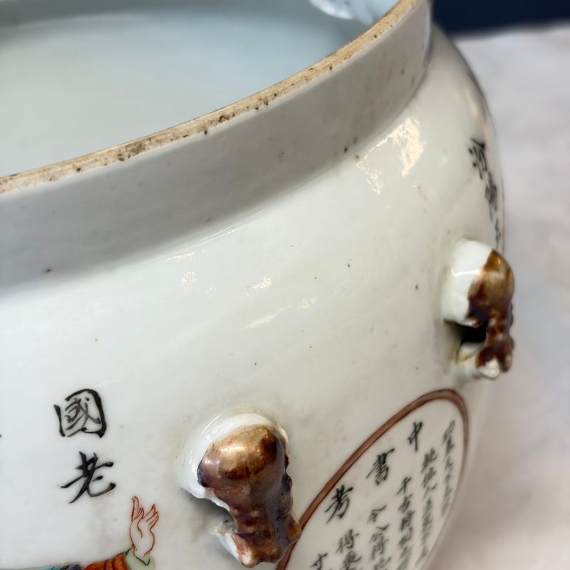 A rare Chinese famille rose 'Wu Shuang Pu' 'Kamcheng' jar and cover - 图21
