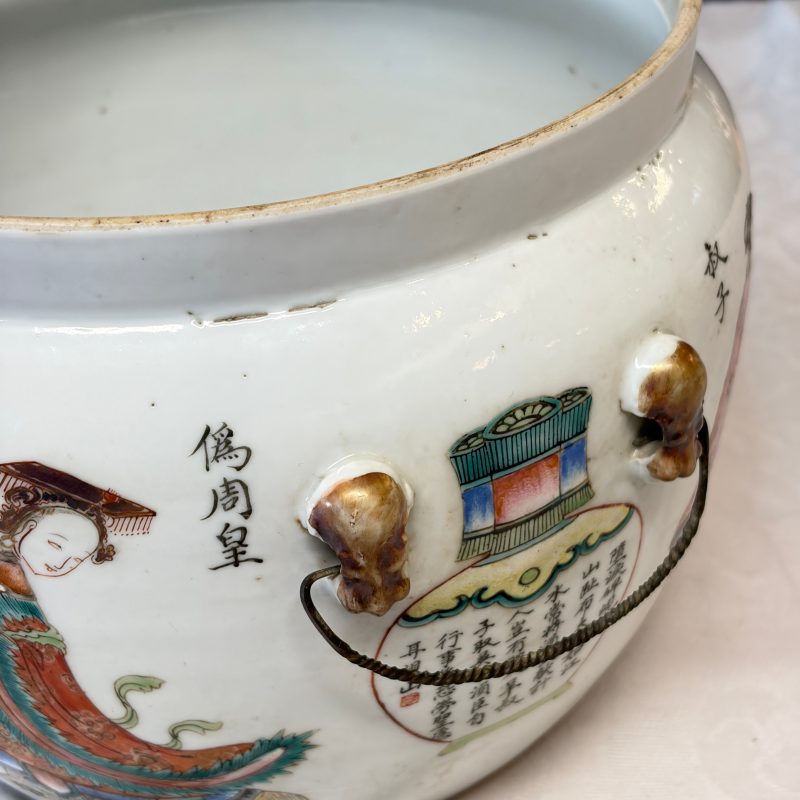 A rare Chinese famille rose 'Wu Shuang Pu' 'Kamcheng' jar and cover - 图23
