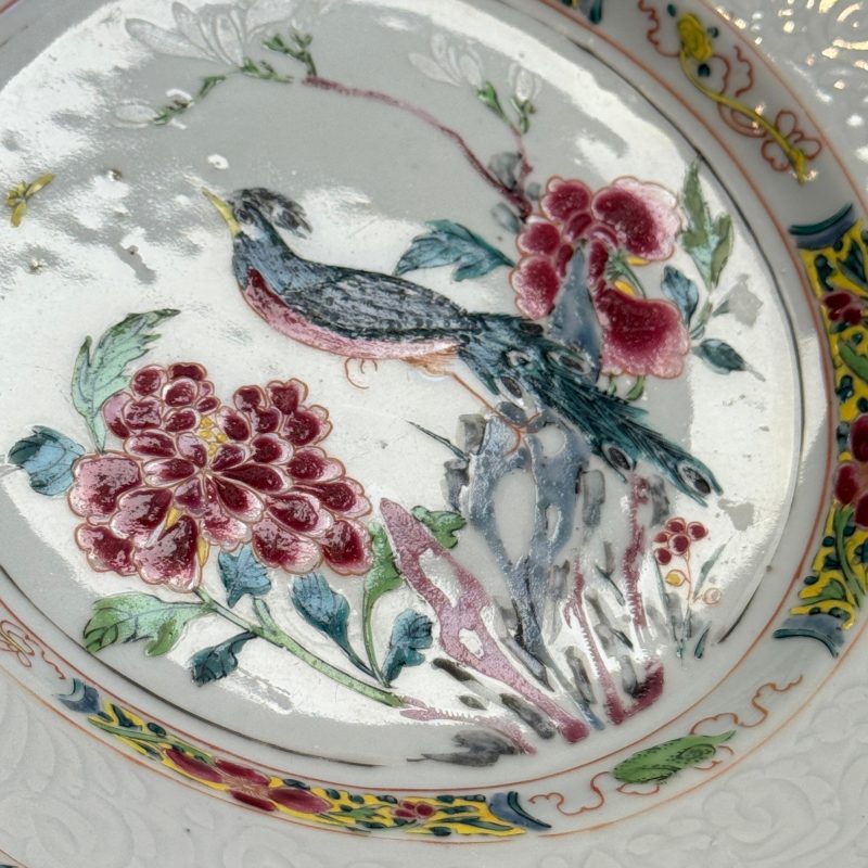 Two pairs of Chinese famille rose plates - 图26