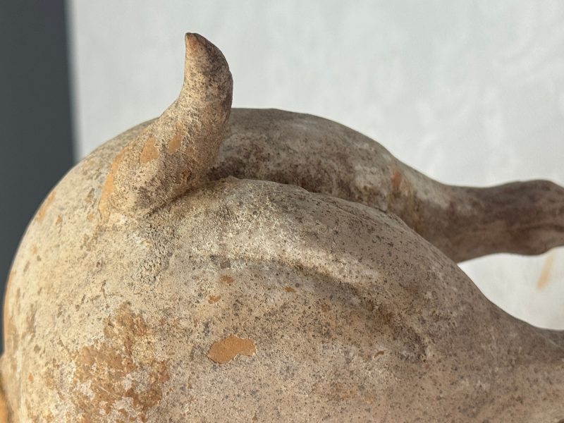 Two Chinese painted pottery 'Horserider' groups - 图47