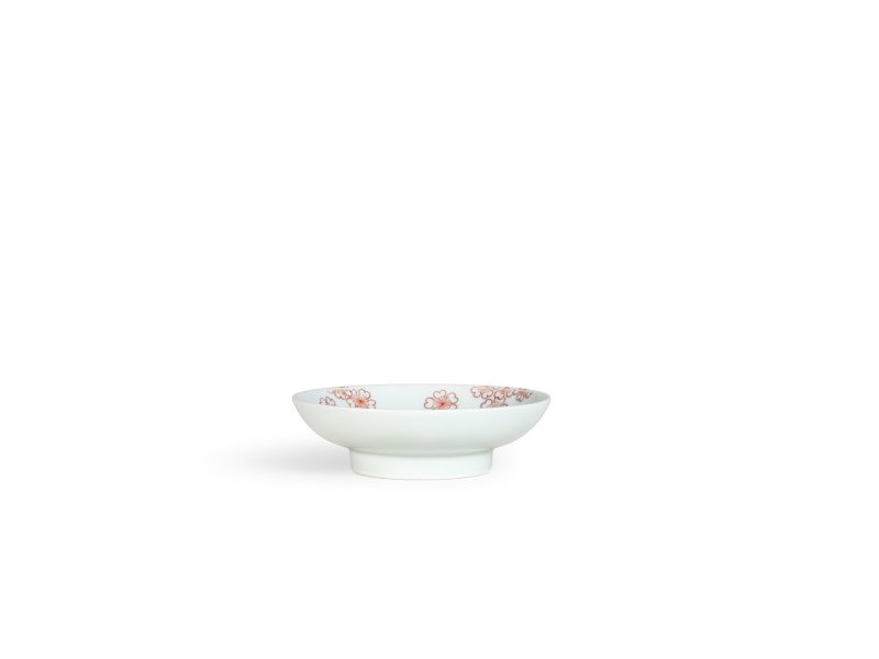 A porcelain dish, Nabeshima ware, Hizen, Edo period, late 17th – 18th century | 色絵花籠文皿　肥前　鍋島藩窯　江戸時代中期　17世紀末〜18世紀初頭 - 图2