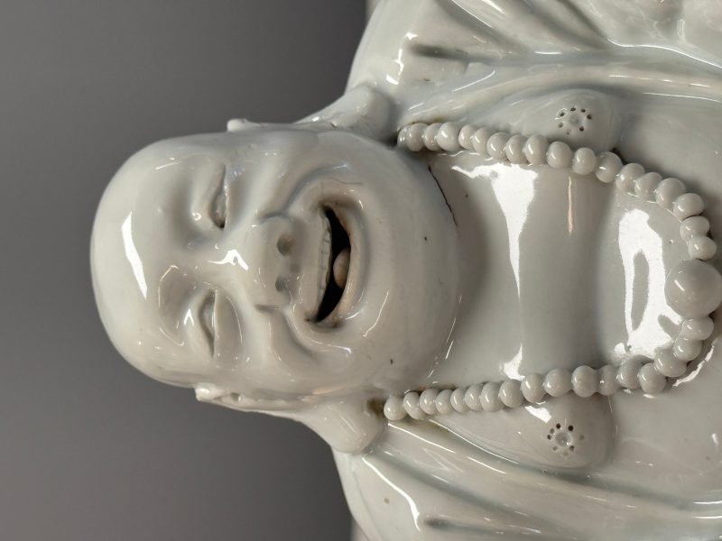 A Chinese white-glazed Milefo Buddha - 图9