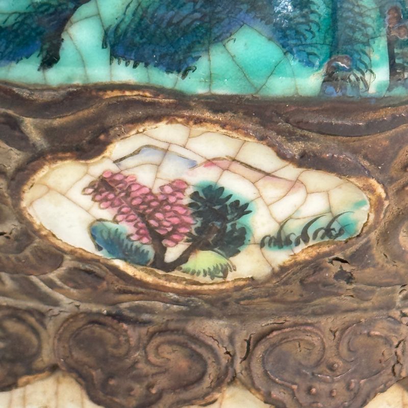 A pair of Chinese Nanking famille rose 'Warriors' vases - 图12