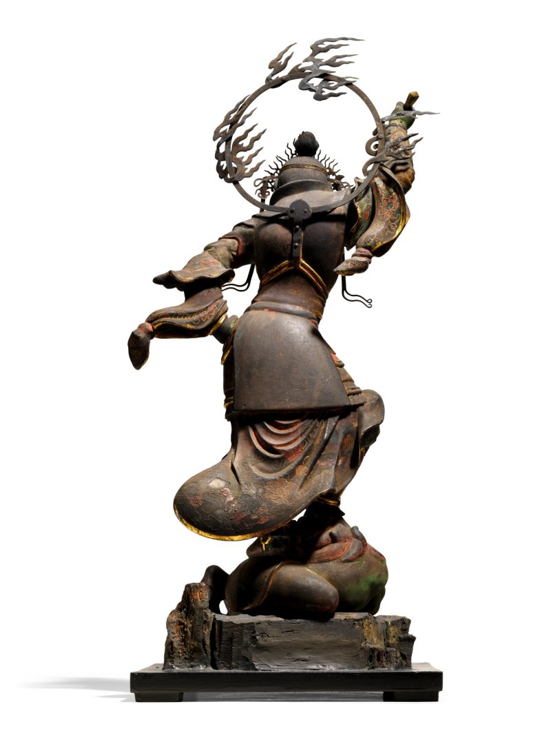 Four carved wood figures modelled as the The Four Heavenly Kings (Shitenno), Kamakura period, 13th century | 木造四天王立像　鎌倉時代前期　13世紀 - 图10