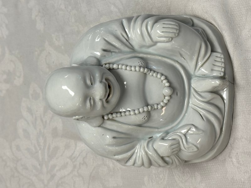 A Chinese white-glazed Milefo Buddha - 图14
