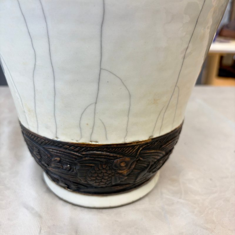 An unusual Chinese Nanking vase decorated with various glazes - 图14