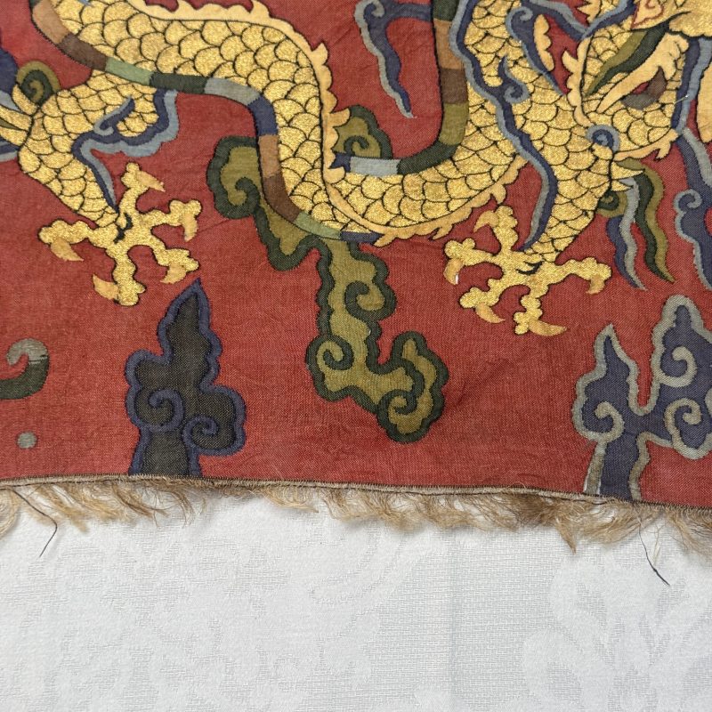 A Chinese kesi silk 'Dragons and Phoenixes' panel - 图24