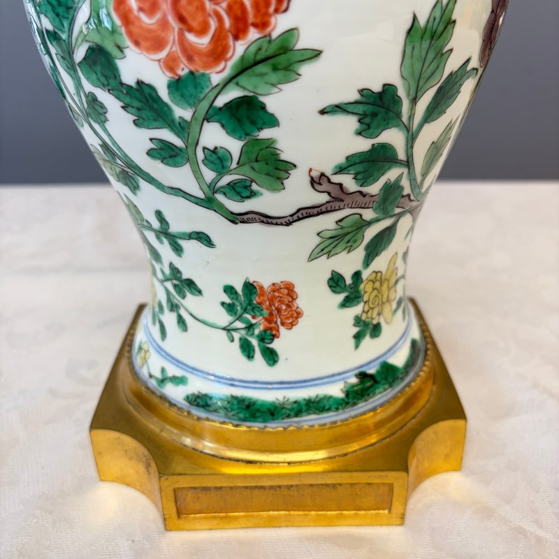 A Chinese famille verte gilt-bronze-mounted 'Yenyen' vase with pheasants - 图20