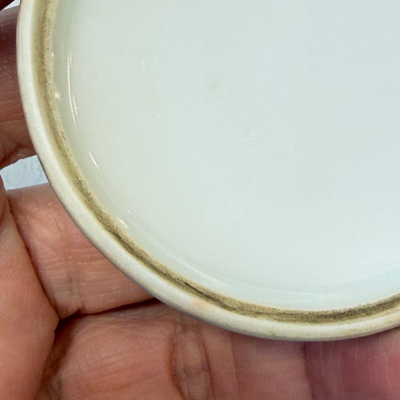 Two Chinese blue and white Wang Bu-style seal paste boxes and covers - 图13