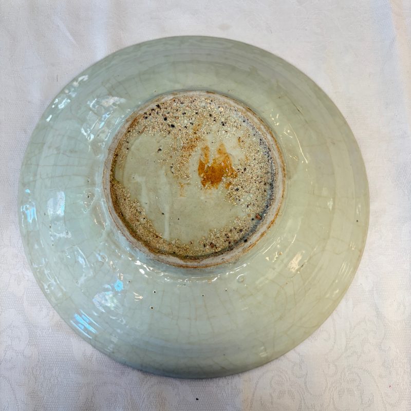 A Chinese Swatow slip-decorated white-ground dish - 图15