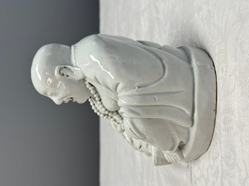A Chinese white-glazed Milefo Buddha - 图13